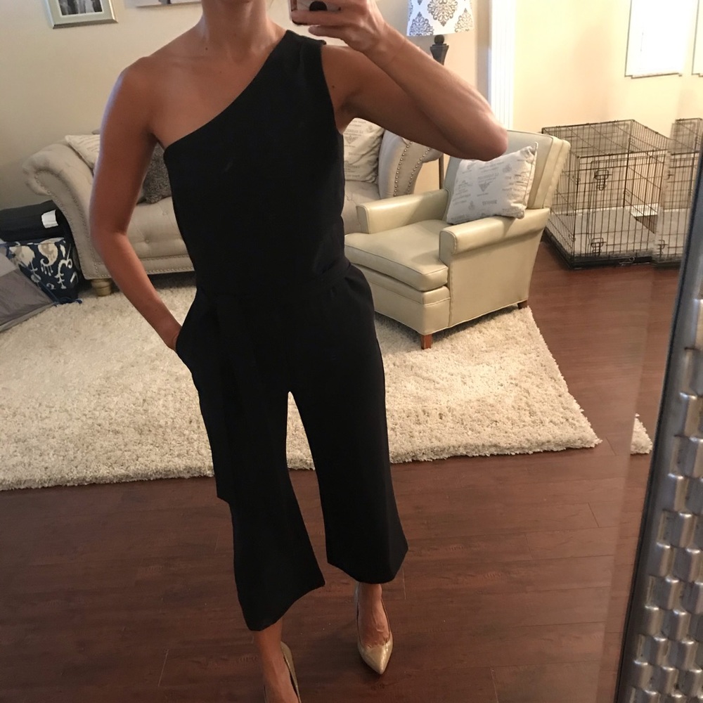 One Shoulder Jumpsuit